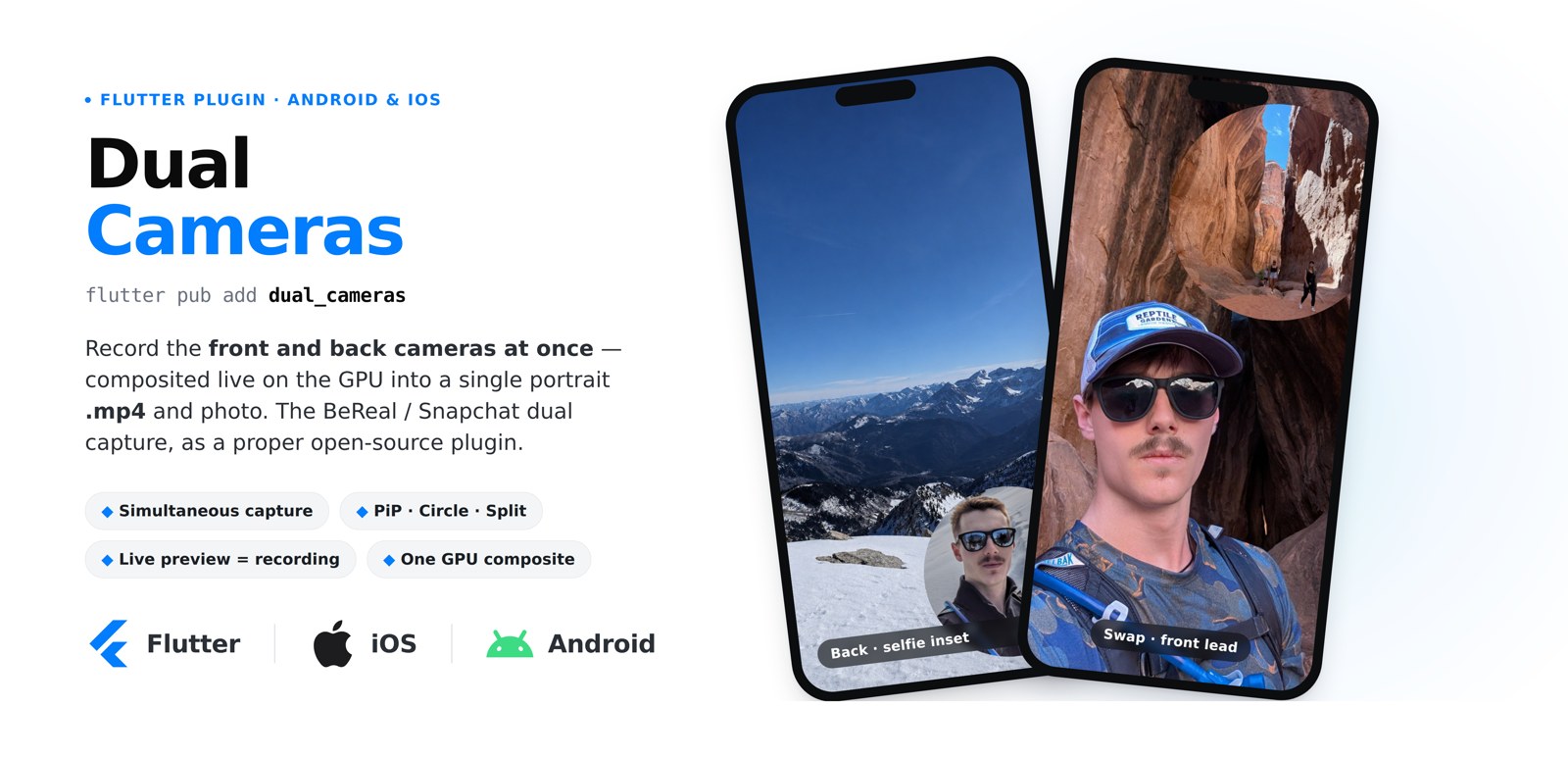 Dual Cameras — a project by Roman Slack
