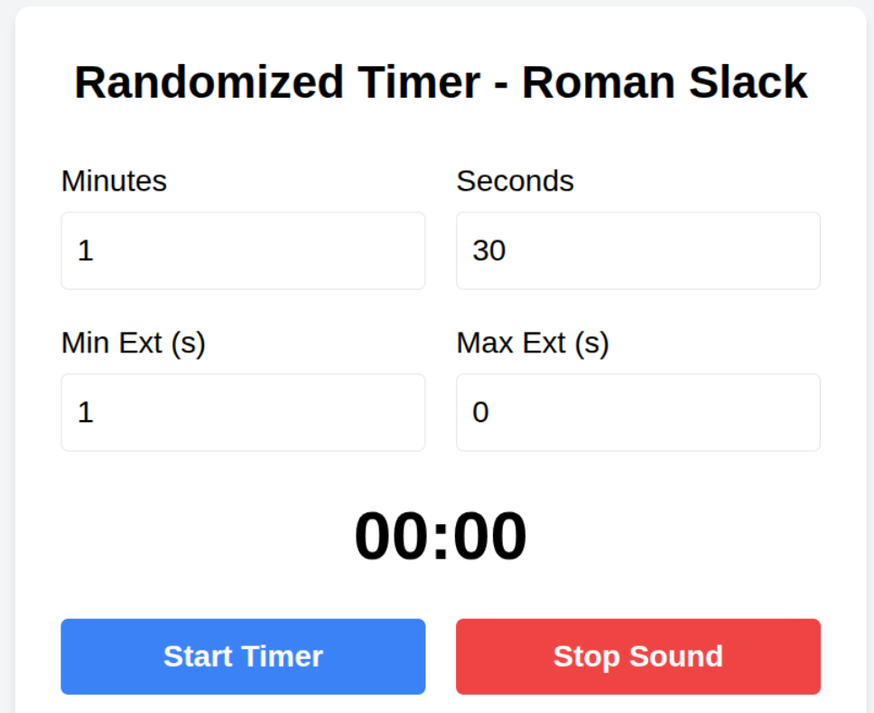 Randomized-Timer