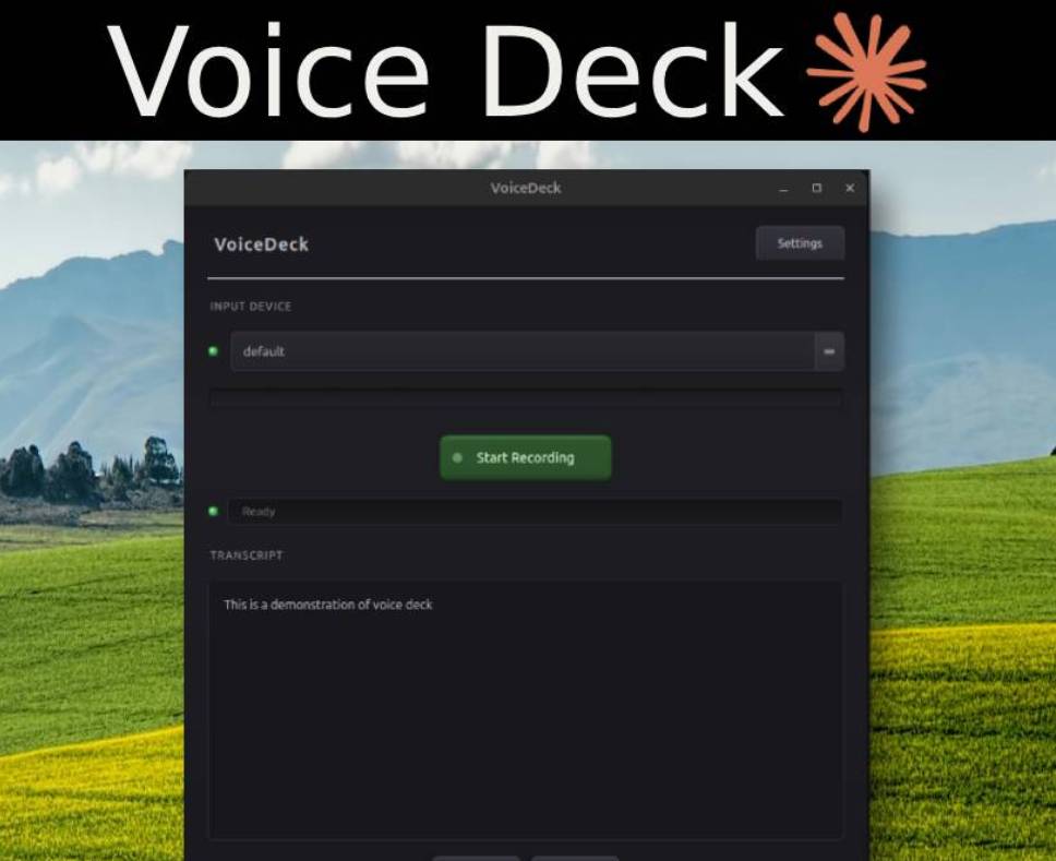 VoiceDeck
